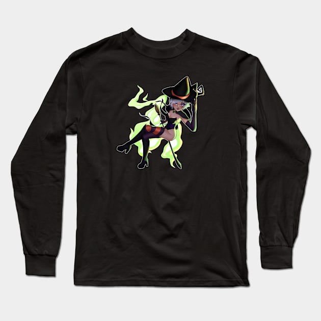 Witch Lux Long Sleeve T-Shirt by luxeini